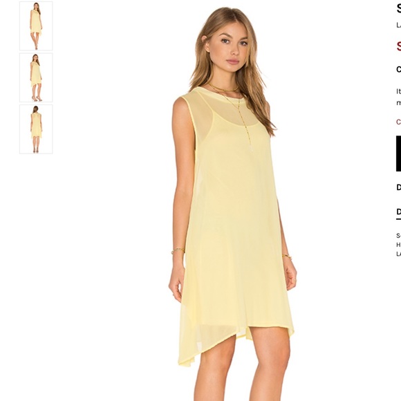 LACAUSA Dresses & Skirts - LACAUSA sleeveless dress. NWOT